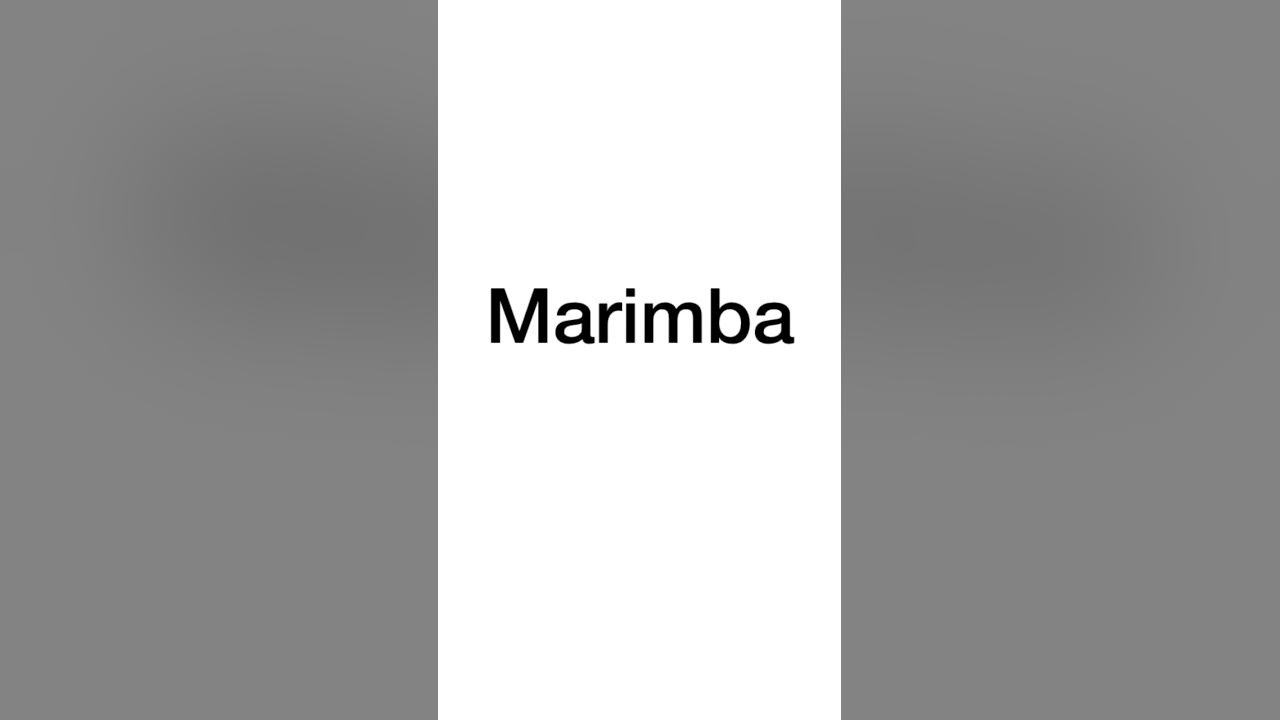 IPhone “Marimba” ringtone