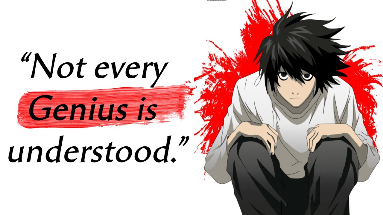 Quotes from Most Genius Anime Character | Anime Quotes - YouTube