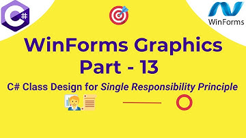 C# WinForms | Class Design for Line Drawing | SRP & SOLID Principles Explained! ✨🖥️ | Magnificent