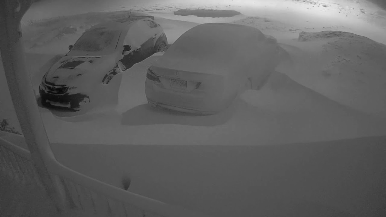 Snowstorm Time Lapse - YouTube
