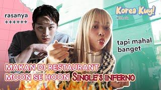 MAKANAN DI RESTAURANT MOON SE HOON SINGLE INFERNO MAHAL 😖 TAPI ENAK 🤤 | Korea Kuy! With Lia | BoxB