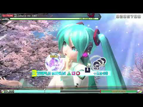 Hatsune Miku: Project DIVA Arcade Future Tone - Sakura no Ame/Sakura Rain (桜ノ雨)