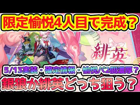 【崩壊スターレイル】4.2後半緋英の確定情報＆性能予想！銀狼と緋英と火花と爻光誰か編成から外れる可能性大！【崩スタ/スタレ】※リークなし