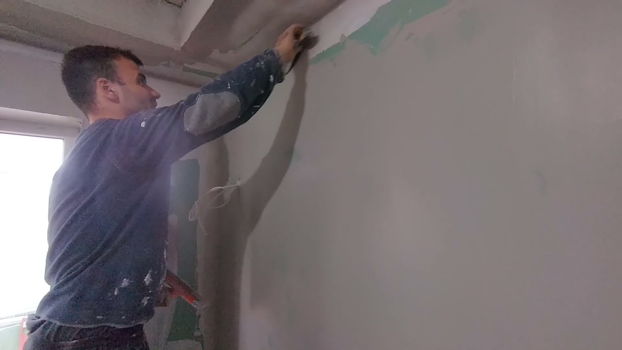 Aplicare Glet pe Rigips