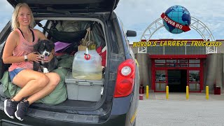24 Hours at the World's LARGEST Truck Stop! Living in My SUV with My Dog!