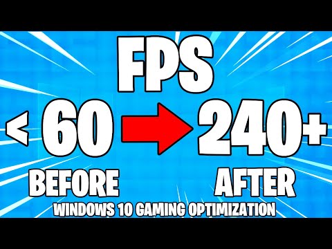 How To Optimize Windows 10 For Gaming! Increase FPS U0026 Performance On PC! (Works 2021!)