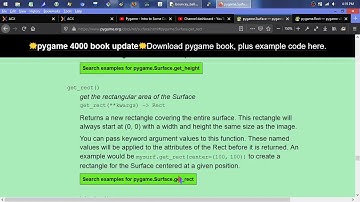 Pygame - Surface.get_rect()