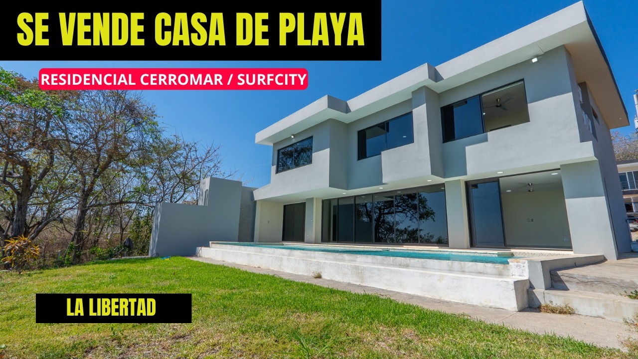 INVERSIÓN EN SURF CITY 🌊 | CASA EN RESIDENCIAL CERROMAR, EL SUNZAL