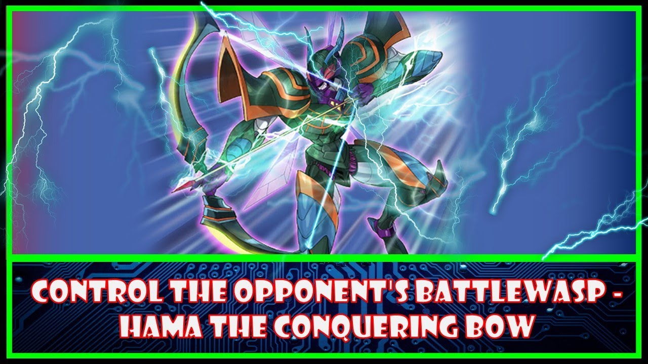 Yugioh Duel Links | Control The Opponent's Battlewasp - Hama The Conquering Bow & I Attack