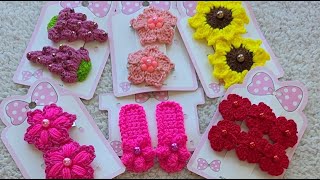 Teje conmigo BROCHES a crochet 🌸TUTORIALES aquí en el canal SUSCRIBETE #crochet #diy #ganchillo