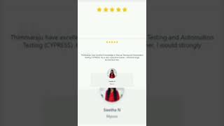 Testimonials From our Students