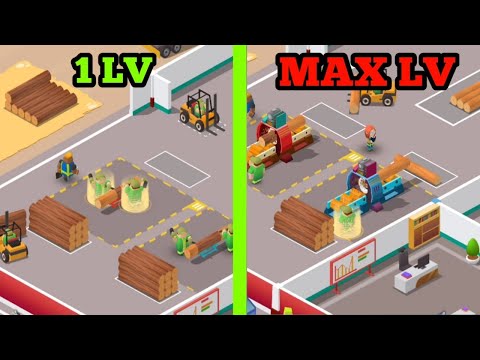 Idle Lumber Inc! MAX LEVEL IDLE LUMBER INC EVOLUTION! 🔥🔥 Gameplay Walkthrough (Android).