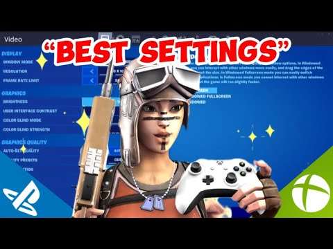 *NEW* BEST Fortnite Controller SETTINGS + Sensitivity + Keybinds (Xbox ...