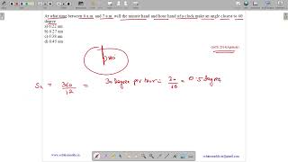 GATE 2014 SET-2 | APTITUDE | TIME | ANGLE | GATE TEST SERIES | SOLUTIONS ADDA | EXPLAINED BY VIVEK