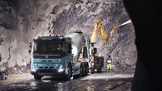 Volvo Trucks – Volvo FMX Electric concrete mixer