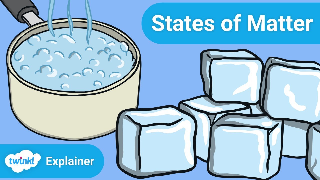 States of Matter for Kids Solid, Liquid and Gas YouTube