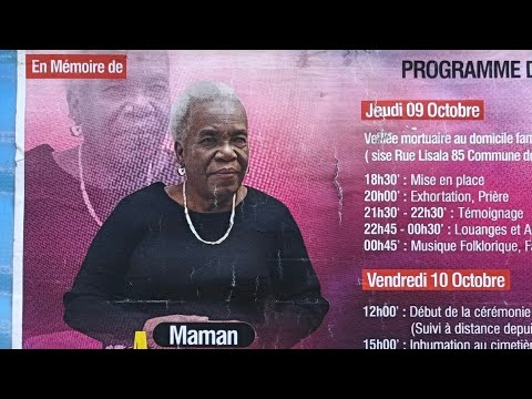 LES DERNIERS HOMMAGES EN MÉMOIRE DE MAMAN ANNE KISUKAMA NSAY 243827051337 Cam 