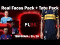Real Faces Pack + Tatu Pack / Football Life 2026 / TEMPORADA / 25 / 26 / PC