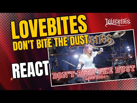 Brazilian reacts to LOVEBITES / Don't Bite The Dust (Live at Tokyo Garden Theater, Sept. 1, 2024)