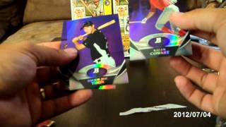 2011  Bowman Platinum rack pack break auto!!