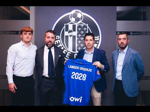 Lander Urquijo y el Getafe CF unen sus caminos