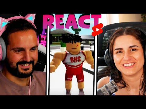 Kaan and Dania REACT to some seriously hot ROBLOX shorts!