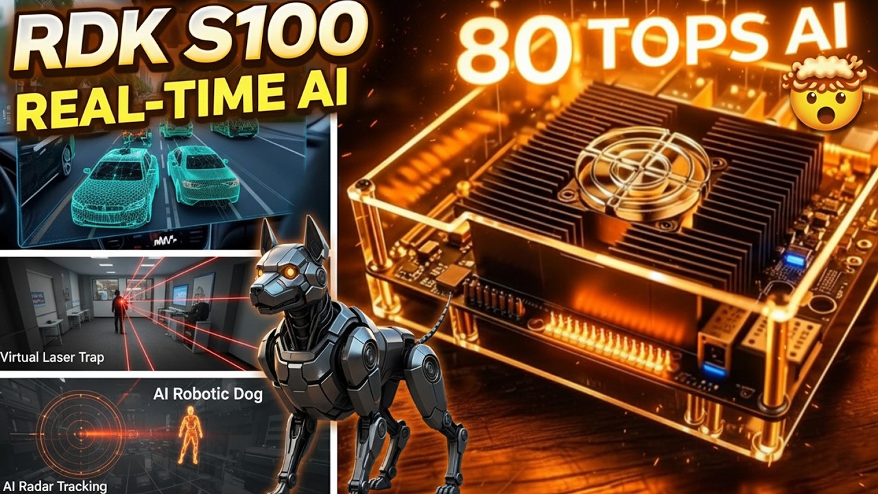 RDK S100: 80 TOPS ИИ в действии (Это невероятно!) | Управление GPIO | Графический интерфейс польз...