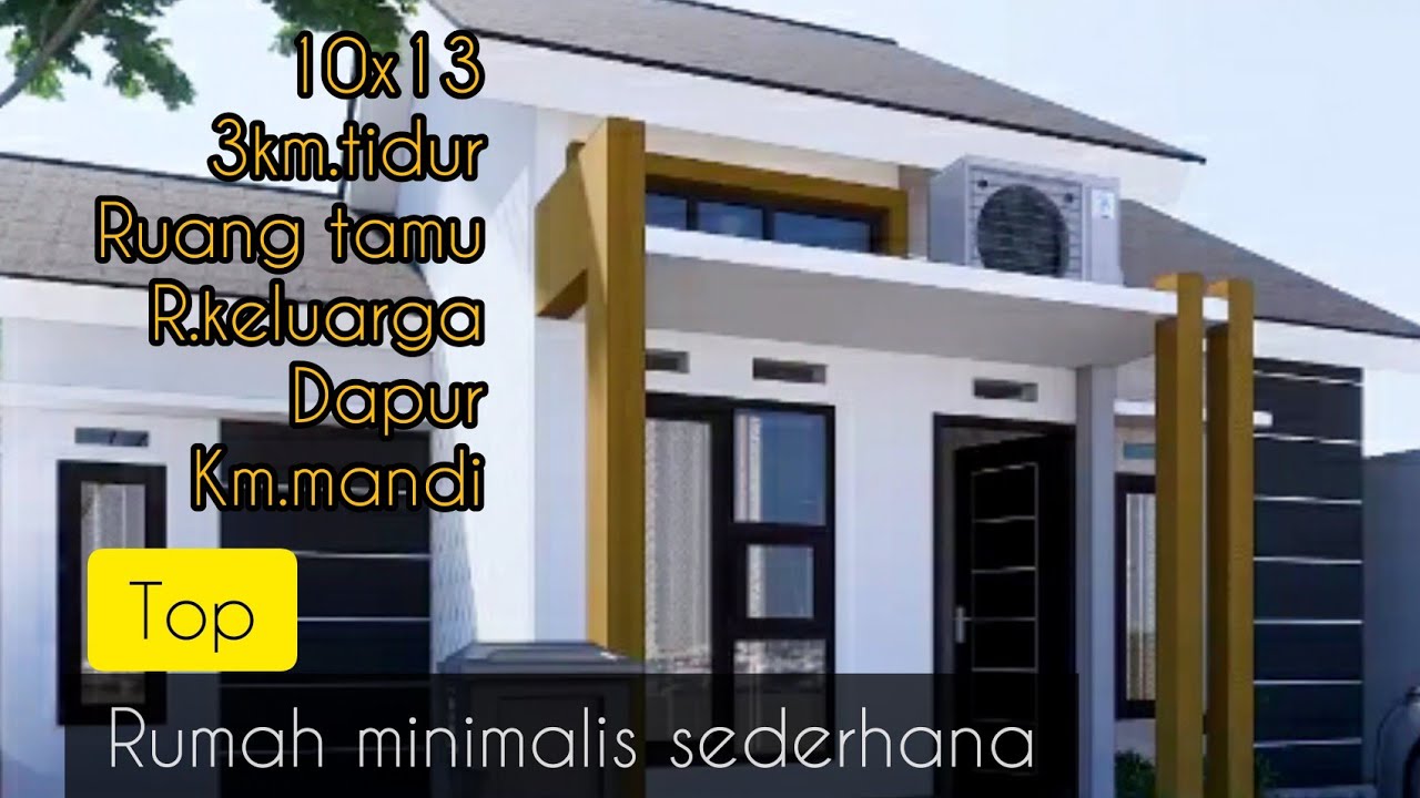 Rumah minimalis sederhana YouTube