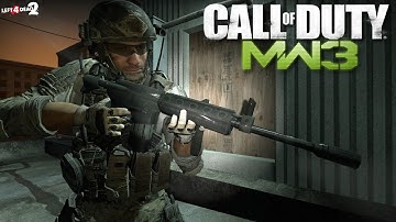 Left 4 Dead 2 Call of Duty Modern Warfare 3 M4A1 (AR - M16A2) - ⛥Torquemada71⛥ - Gameplay
