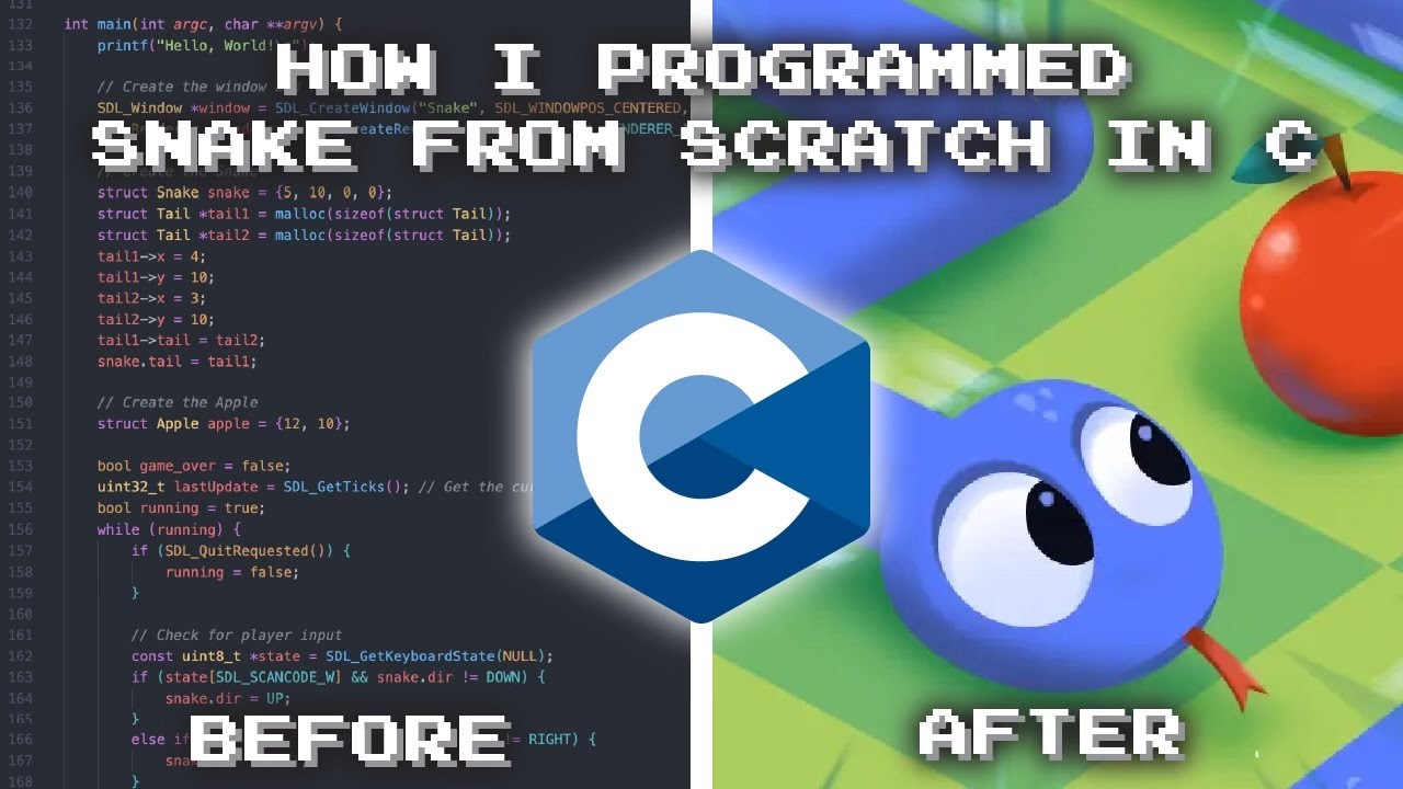 Programming Snake in C