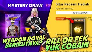 KODE REDEEM BATU SG2 LUMUT??? BOCORAN WEAPON ROYAL DAN ISI MISTERY DRAW BERIKUTNYA?