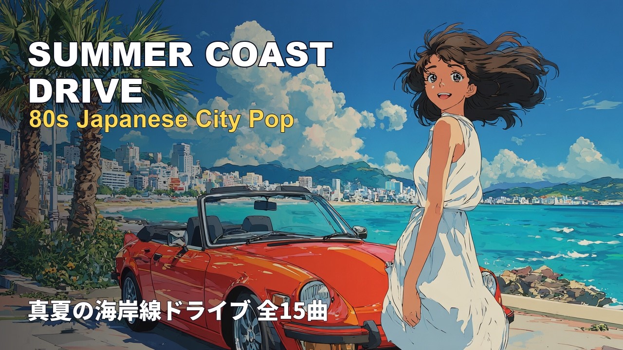 真夏の海岸線ドライブ ☀️ 80年代 Japanese City Pop 全15曲