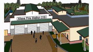 Revit Construction Simulation By Gameli Cruz Fire Station 2 screenshot 4