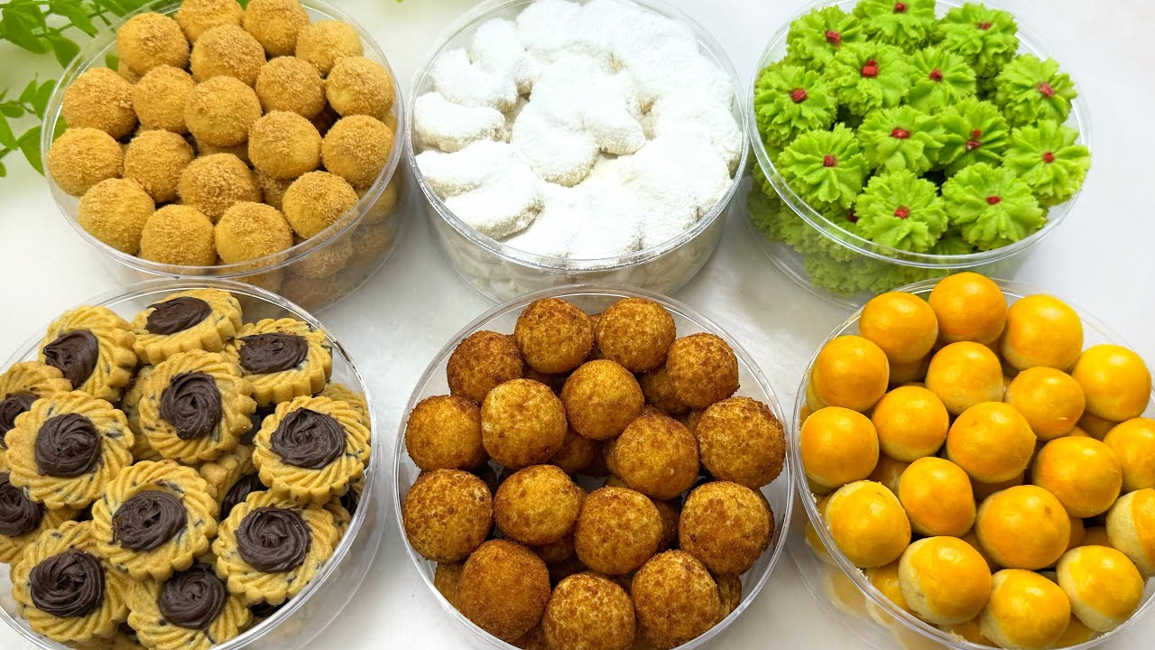 PRAKTIS BANGET 1 ADONAN BISA JADI 6 MACAM KUE LEBARAN YANG ENAK