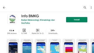 Info BMKG App for Android Phones screenshot 1