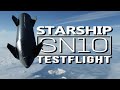 SpaceX Starship SN10 Test Flight