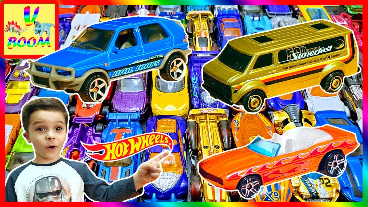 Learn Car Brands with HOT WHEELS Toy Cars! Hot Wheels Cars Collection!