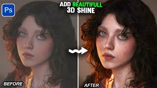 Two Layers That Instantly Add Realistic Skin Shine in Photoshop