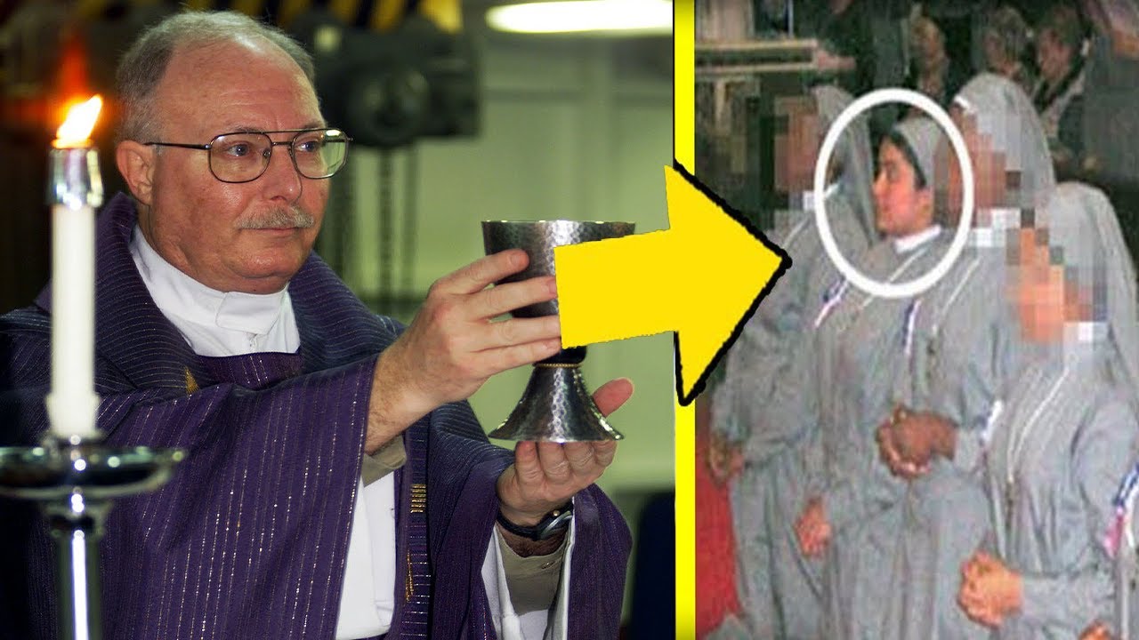 Stava per diventare suora ma il vescovo vede qualcosa di strano in lei e interrompe la cerimonia