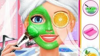 Doll house playground gameplay video - 2021 |princess fashion salon game online play video#makeover screenshot 4