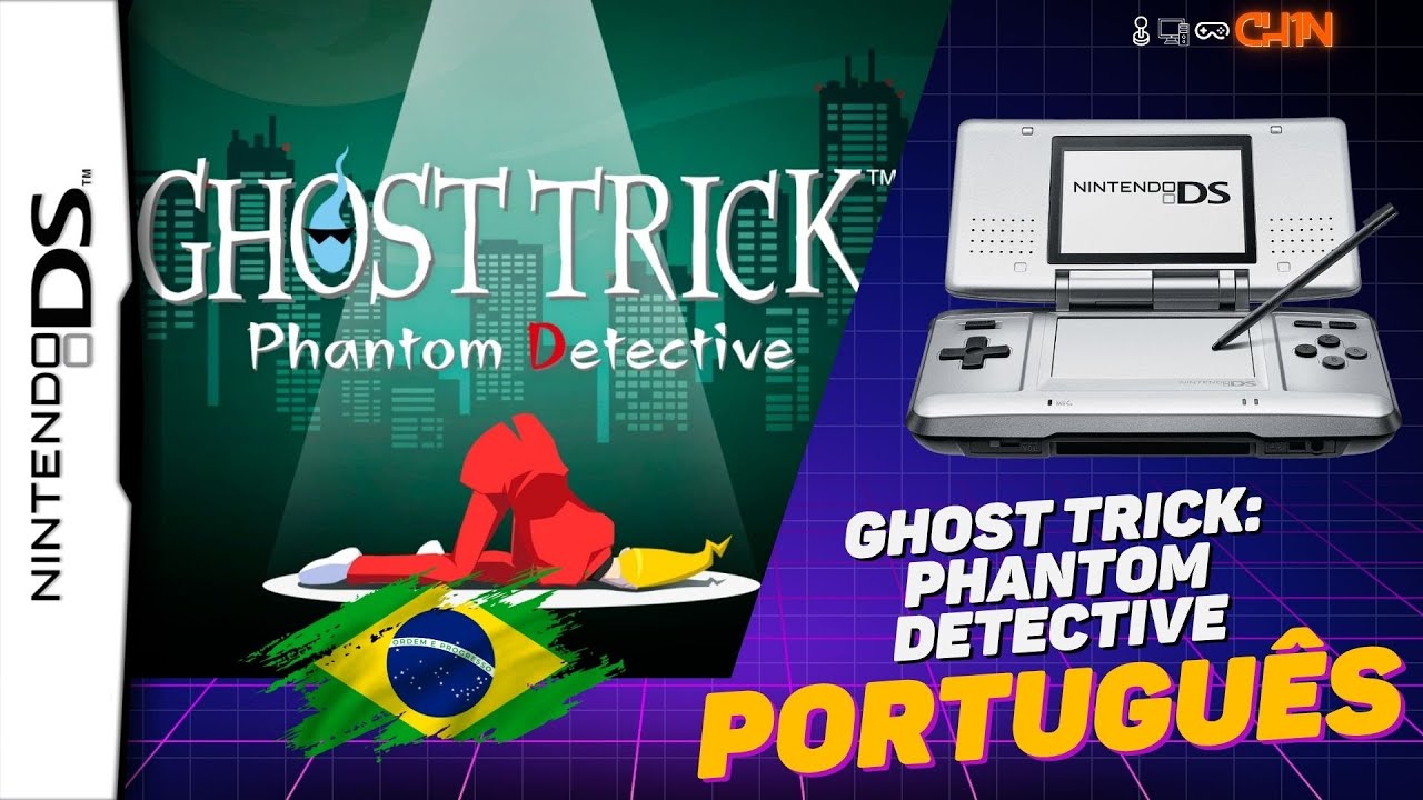 Ghost Trick: Phantom Detective - Em Português - Nintendo DS