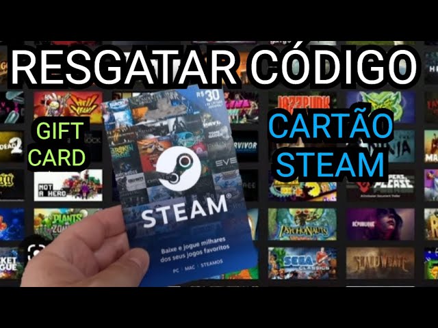 Gift Card STEAM: 10 Reais - Cartão Presente Digital