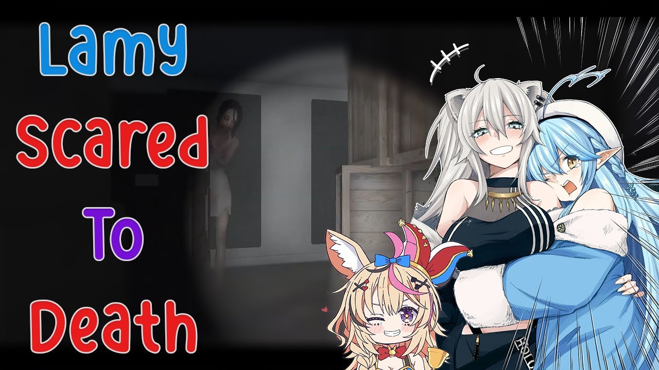 Lamy Scream and Scared to Death Moments!! with Botan and Polka