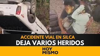 Terrible accidente de tránsito en Silca deja varios heridos