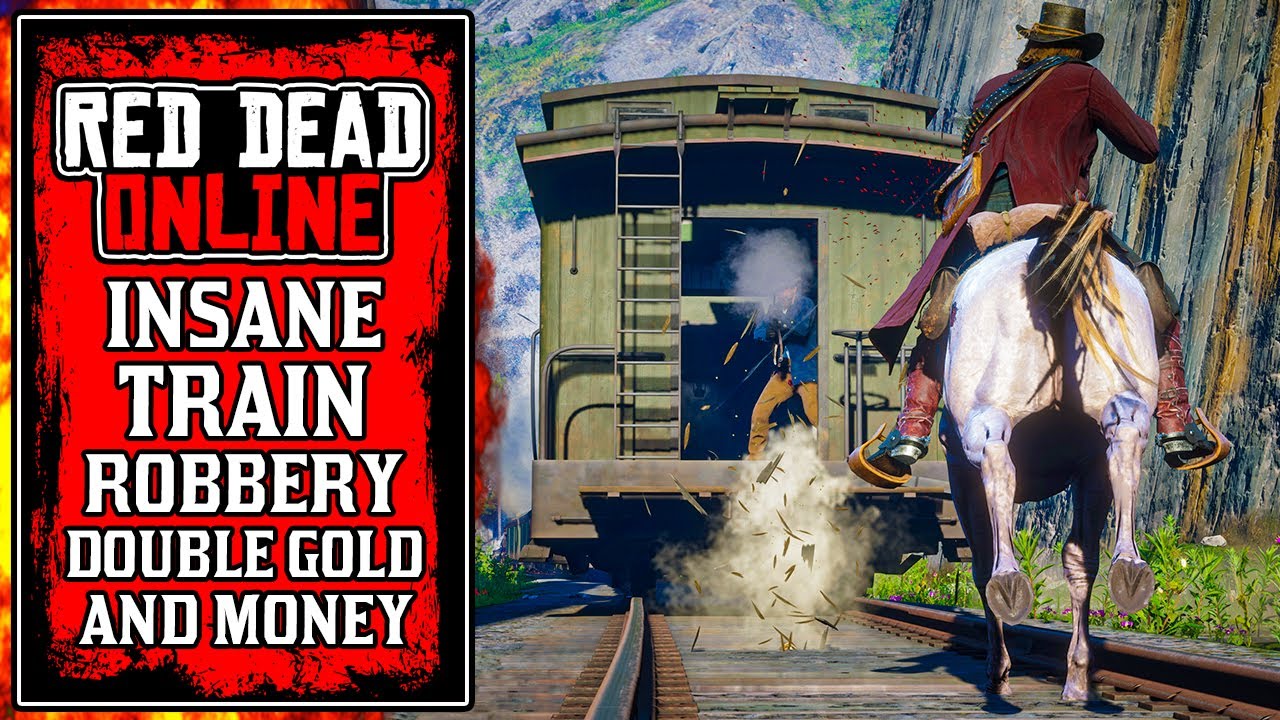 Red Dead Online's Epic TRAIN HEIST Has DOUBLE GOLD & MONEY Payouts