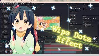 [AE/AMV] Wipe Dots Effect | Colorful style | Tutorial