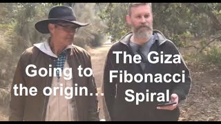 The Magical Origin of the Giza Fibonacci Spiral - Walk to Infinity - TheGreatPyramidAIP