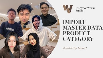 Import Master Data Product Category Odoo 16 PT. WoodWorks Studio - Antaja Nadjwa Kelompok 7