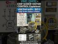 Chip Screw Motor Control Circuit Explained | Forward Reverse Wiring #qm32