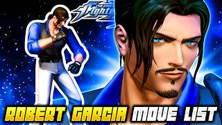 ROBERT GARCIA MOVE LIST - The King of Fighters XIV (KOFXIV) screenshot 4